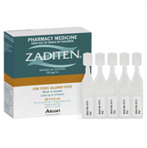 Zaditen 0.025% Eye Drops Unit Dose 0.4ml 20 Single Dose Units